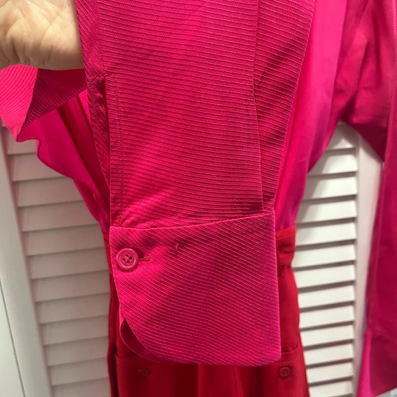 Equipment Femme Zephrina Pink and Orange Jumpsuit